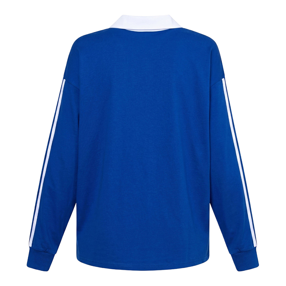 Hype & Vice Women's Kansas Jayhawks Oversized Collared V-neck
