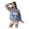 Gameday Couture Kansas Jayhawks Snow Grey Long Sleeve T-Shirt