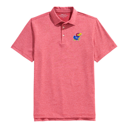Vineyard Vines Kansas Jayhawk Stripe Polo