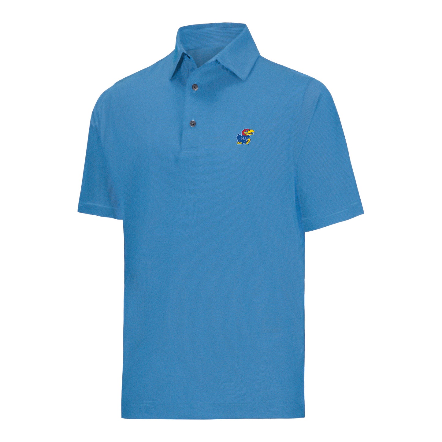 Footjoy Kansas Jayhawk Stripe Polo