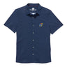 Kansas Jayhawks Dot Print Buttondown Collared Shirt