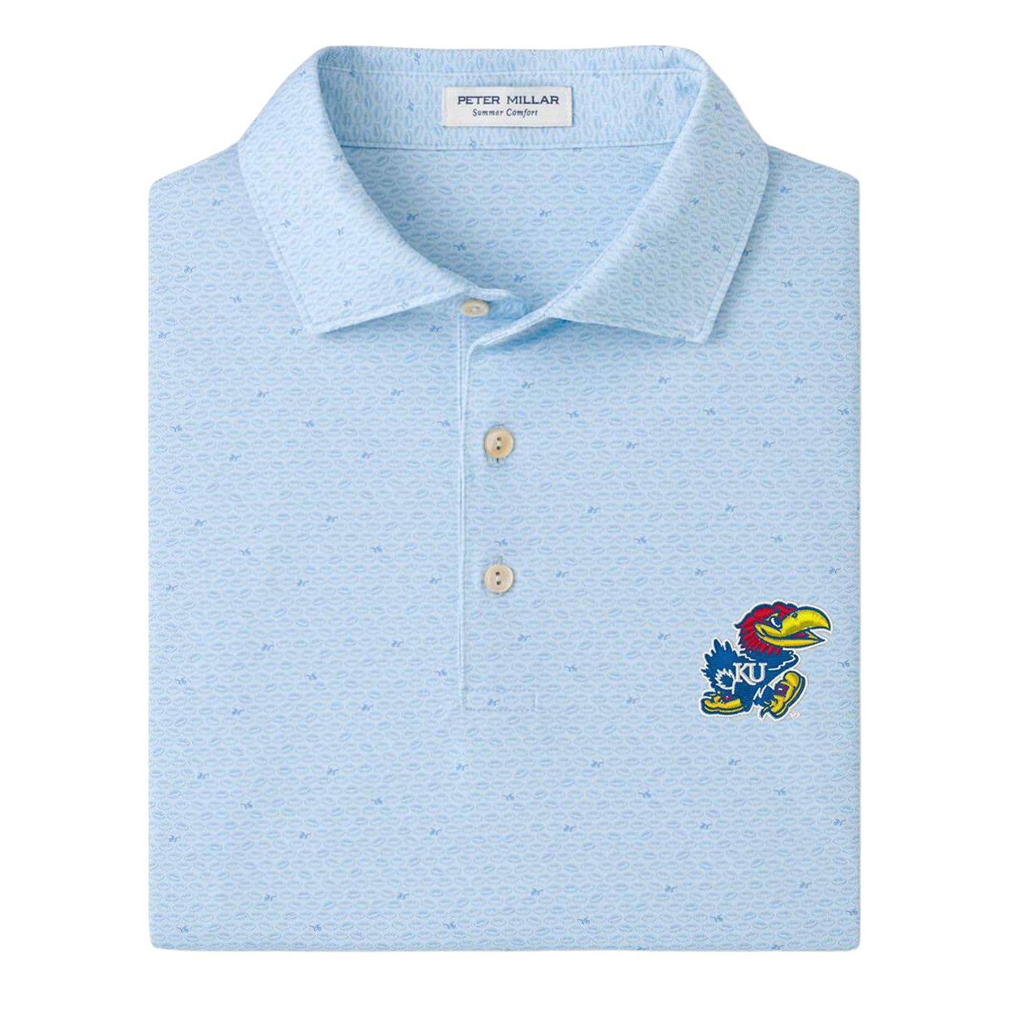 Peter Millar Kansas Jayhawks On The Ball Polo