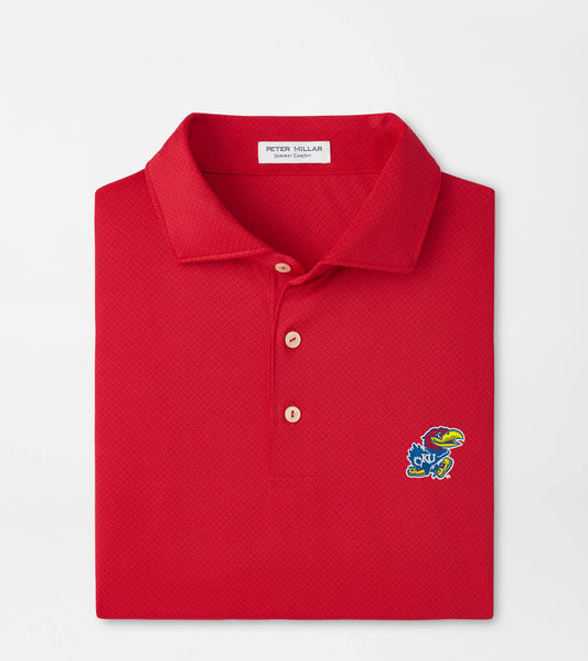 Peter Millar Kansas Jayhawks Hugo Jersey Polo