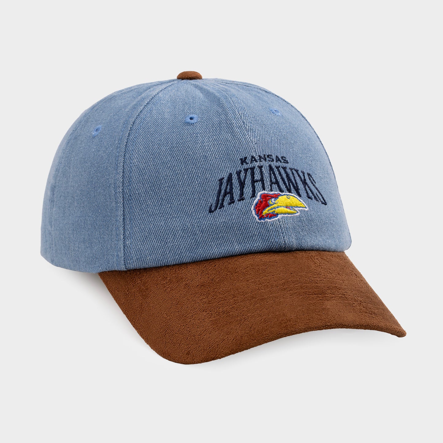 Homefield Kansas Jayhawks Denim Dad Hat