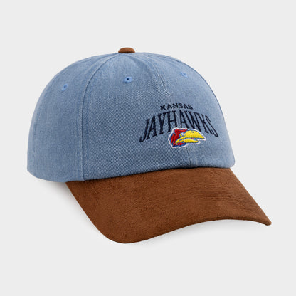 Homefield Kansas Jayhawks Denim Dad Hat