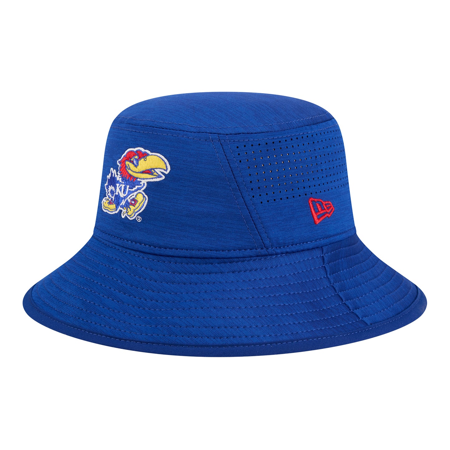 New Era Kansas Jayhawks Primary Bucket Hat