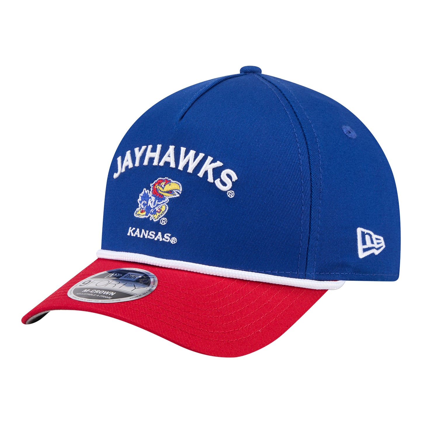 New Era Kansas Jayhawks 2-Tone Rope 9FORTY Cap