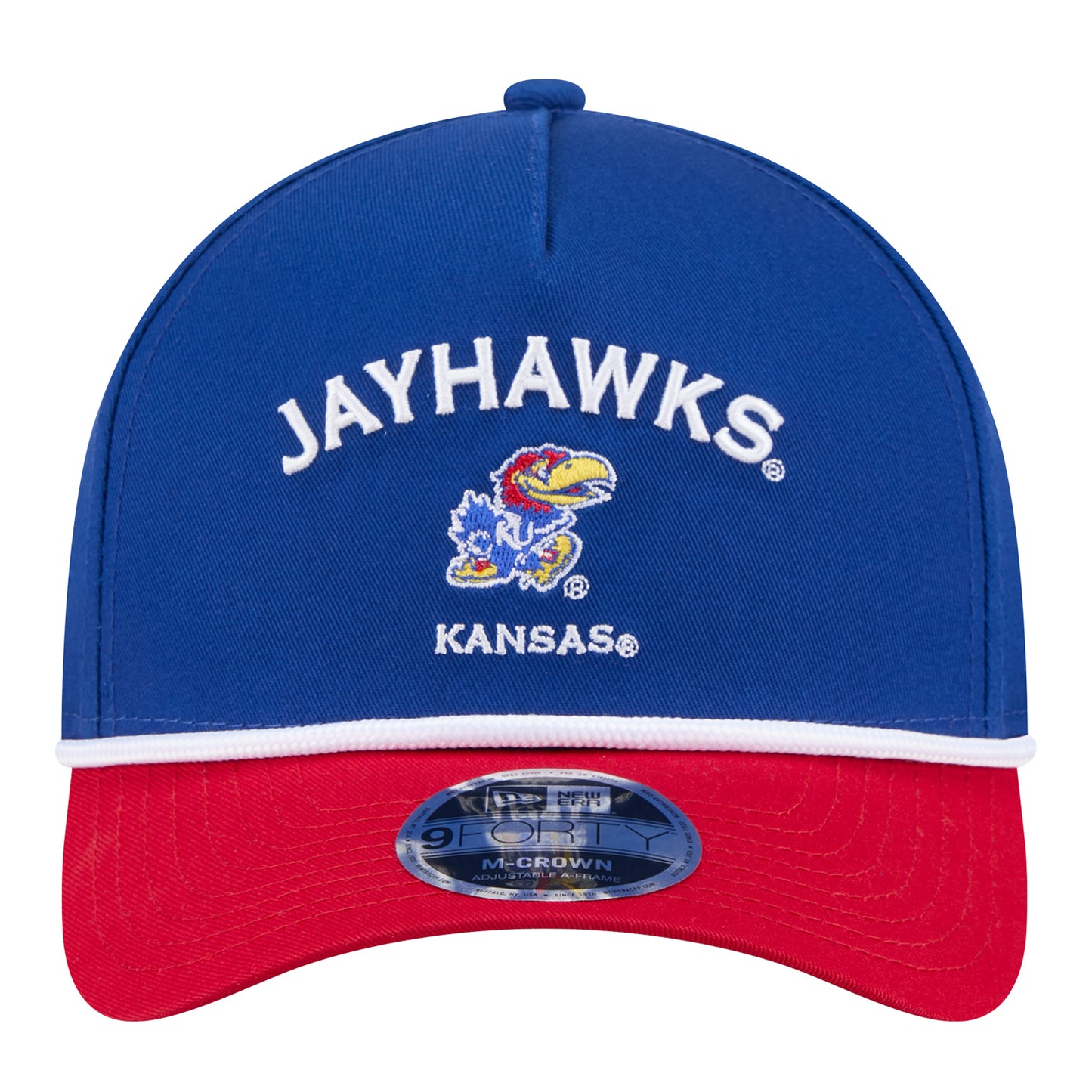 New Era Kansas Jayhawks 2-Tone Rope 9FORTY Cap