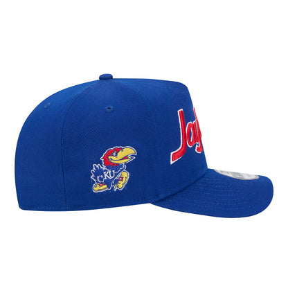 New Era Kansas Jayhawks Script 9FIFTY Snapback Hat