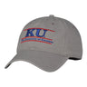 The Game University of Kansas KU Hat - Grey