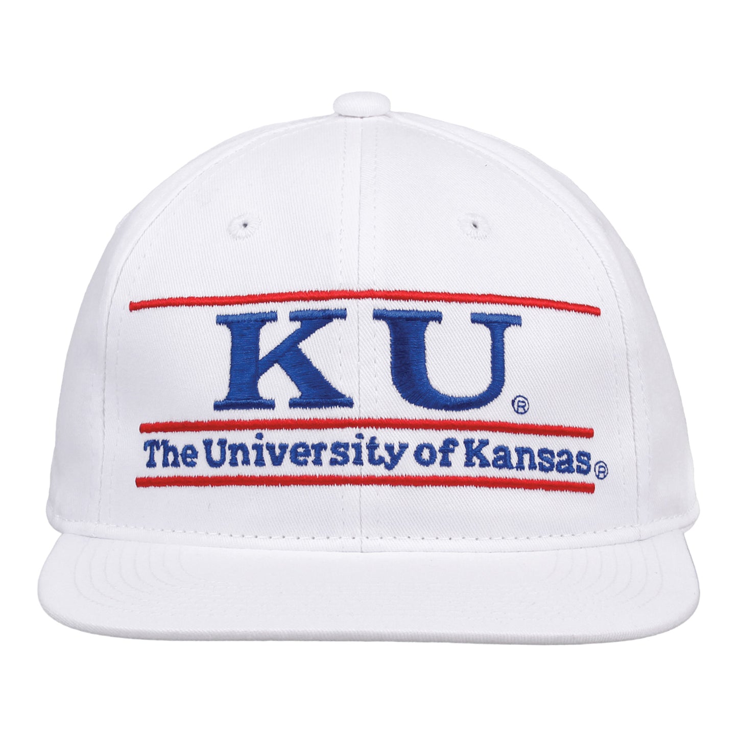 The Game University of Kansas KU Hat - White