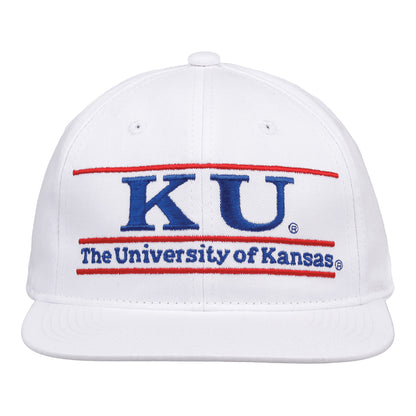 The Game University of Kansas KU Hat - White