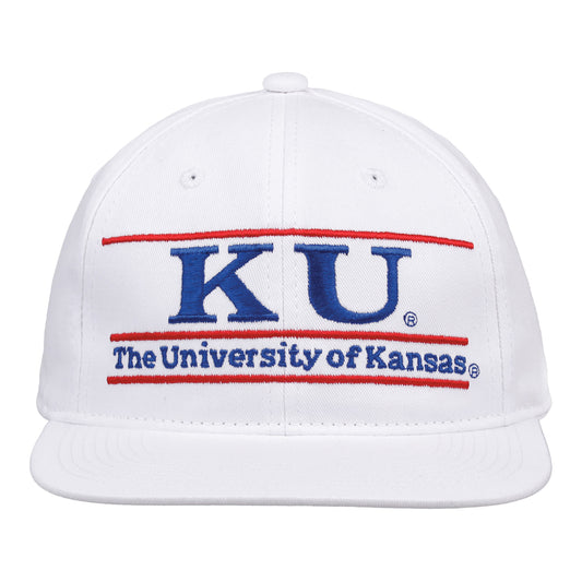 The Game University of Kansas KU Hat - White