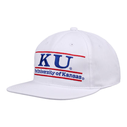 The Game University of Kansas KU Hat - White