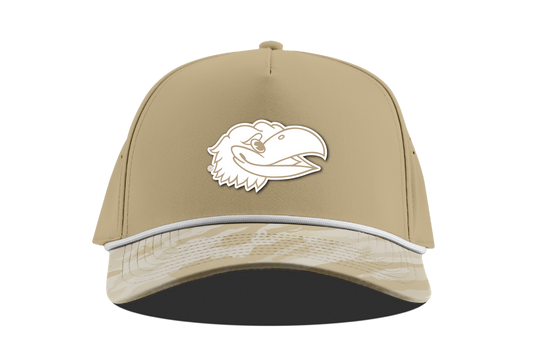 Branded Bills Kansas Secondary Camo Brim Rope Hat