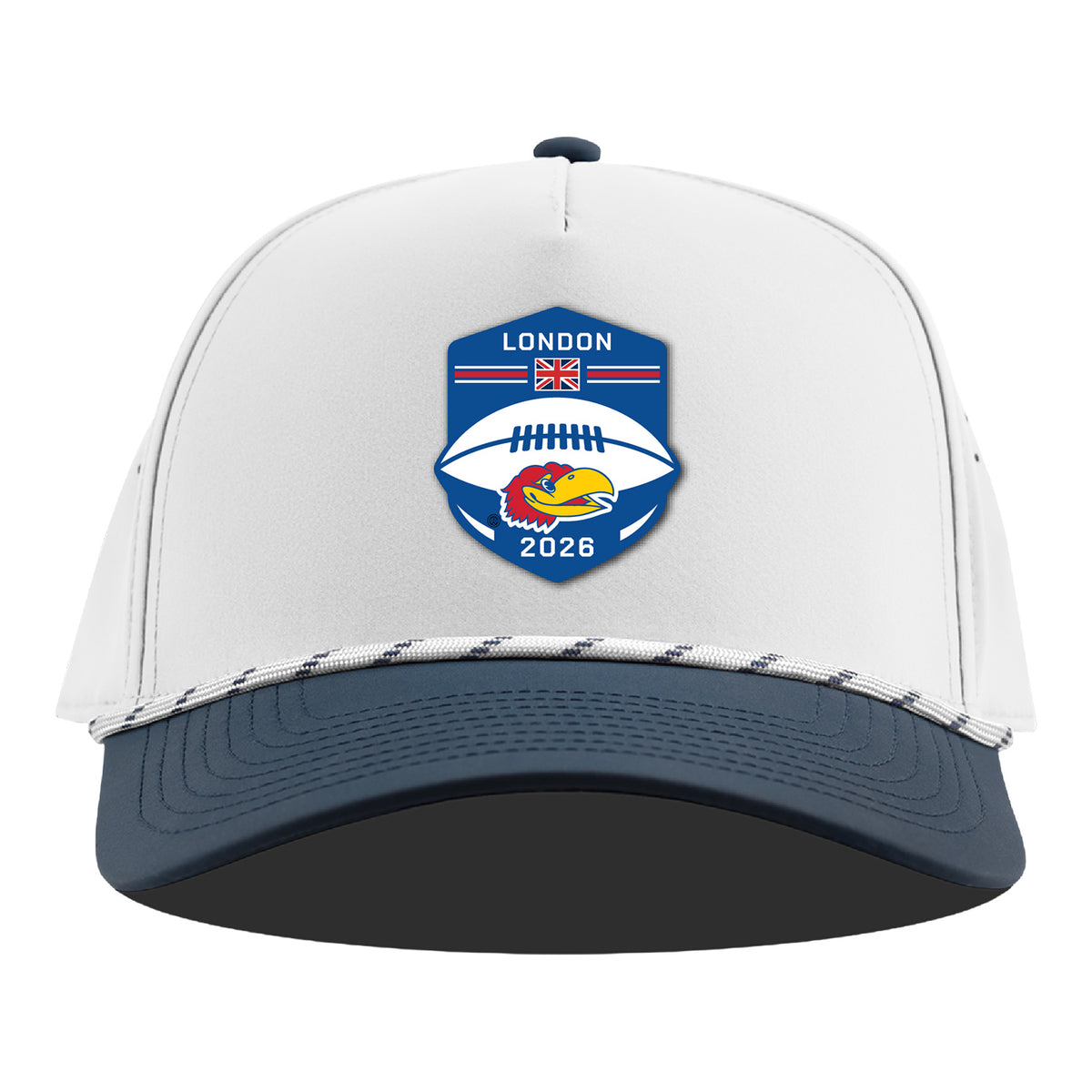 Branded Bills Kansas Jayhawks London 2-Tone Rope Hat
