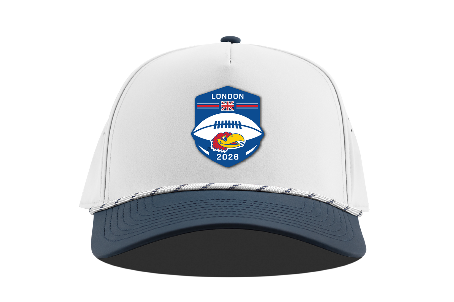Branded Bills Kansas Jayhawks London 2-Tone Rope Hat