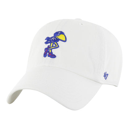 ’47 Brand Kansas Jayhawks Vault Skinny Legs Cleanup Hat