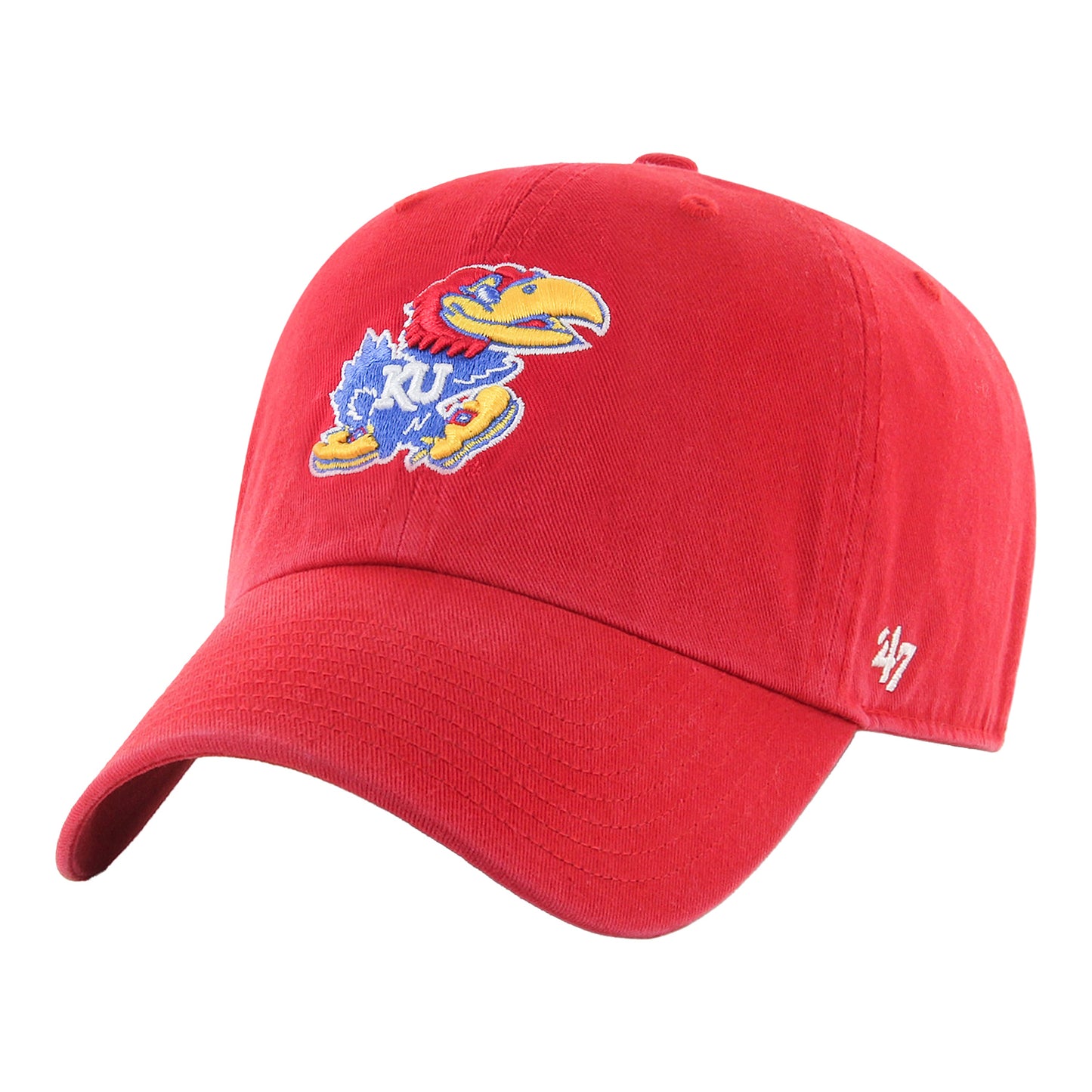 ’47 Brand Kansas Jayhawks Primary Cleanup Hat