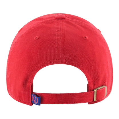 ’47 Brand Kansas Jayhawks Primary Cleanup Hat