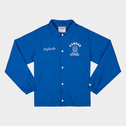 Homefield Kansas Jayhawks Buttondwon Coaches Jacket