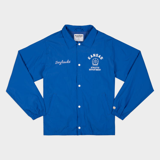 Homefield Kansas Jayhawks Buttondwon Coaches Jacket
