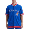 Pro Standard Kansas Jayhawks Warm Up Short Sleeve Jacket