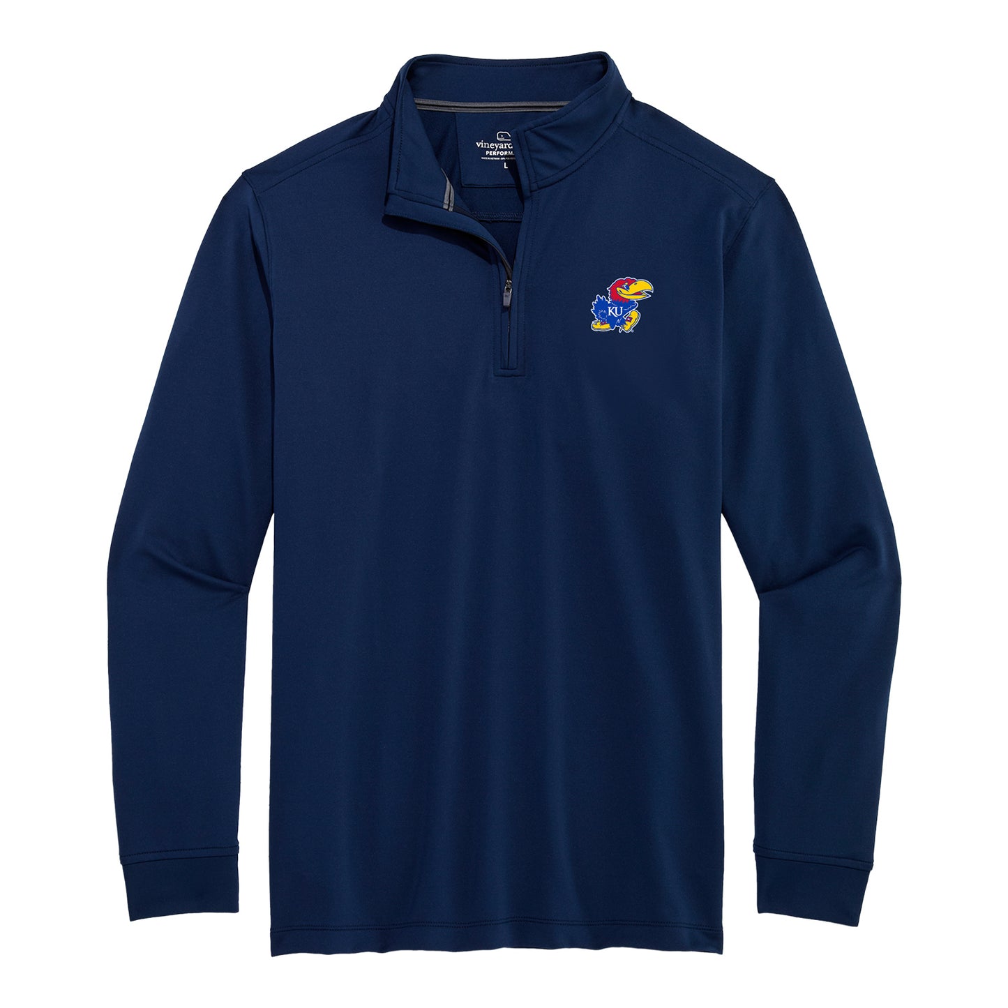 Vineyard Vines Kansas Logo 1/4 Zip