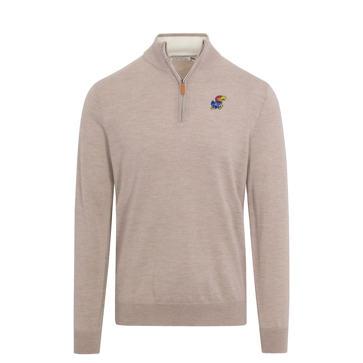 Collars & Co Kansas Jayhawks Soft 1/4 Zip