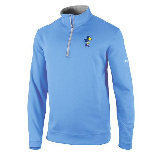 Columbia Kansas Jayhawks Vault Logo Wickham 1/4 Zip