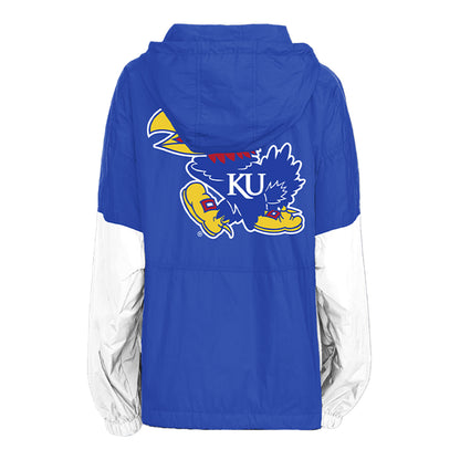 Kansas Jayhawks Retro 1/4 Zip Hoodie