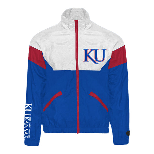 Kansas University Retro Full Zip Track Jacket