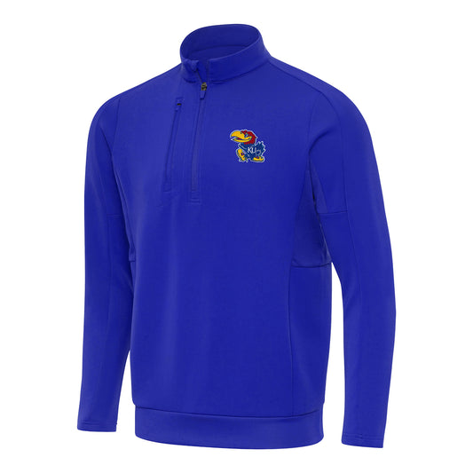 Antigua Kansas Jayhawks Generation 1/4 Zip Pullover