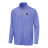 Antigua Kansas Jayhawks Hunk 1/4 Zip Pullover - Blue