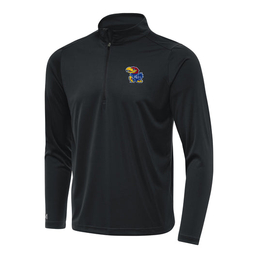 Antigua Kansas Jayhawks Tribute 1/4 Zip Pullover