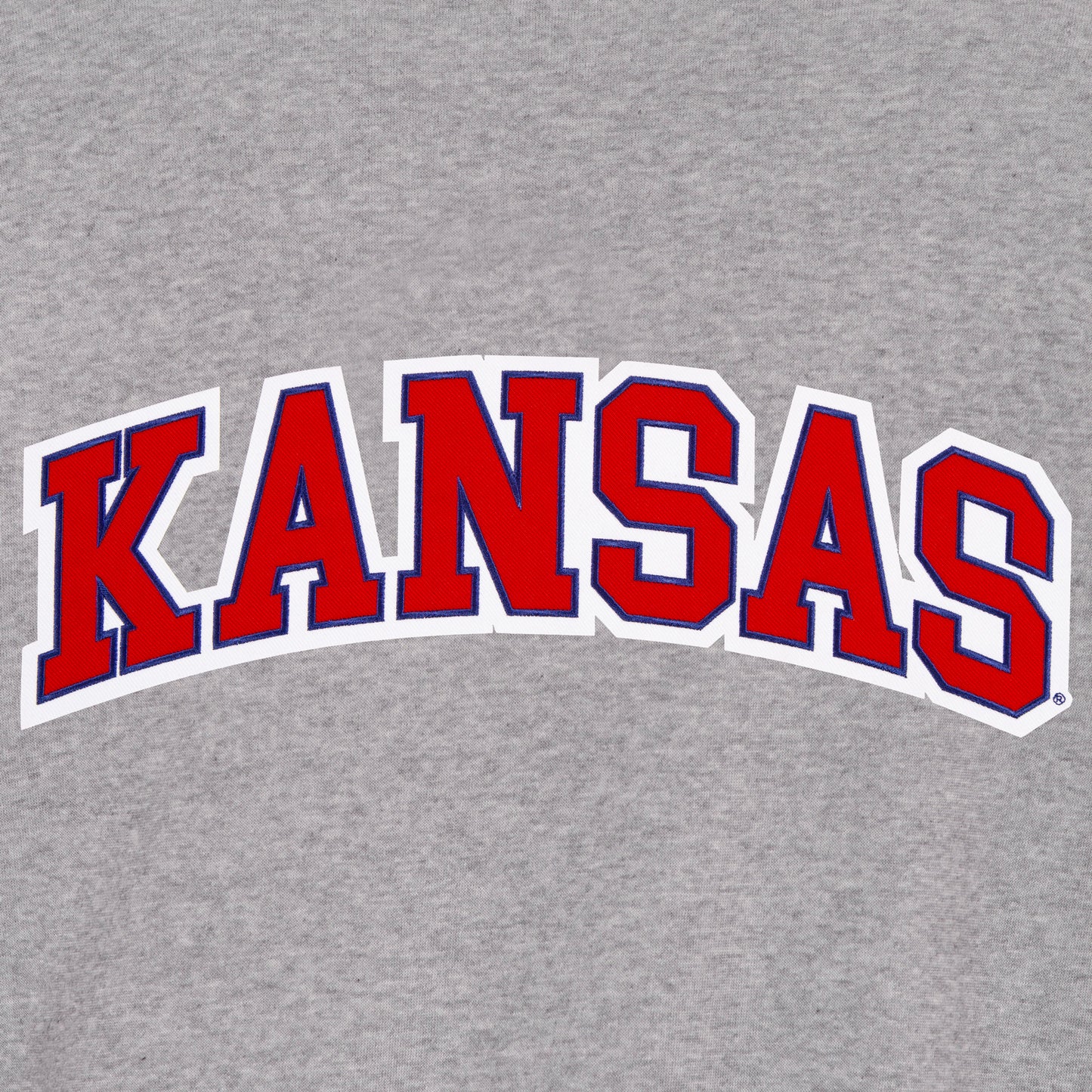 JH Design Kansas Jayhawks Reversible Two-Tone Fleece Jacket