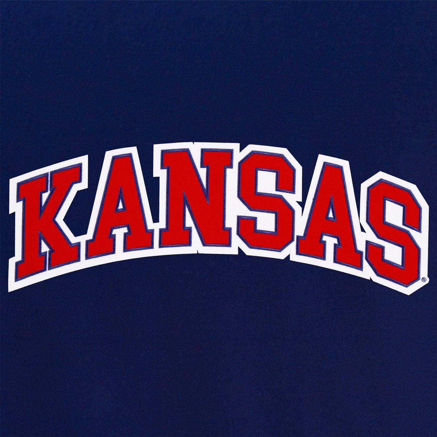 JH Design Kansas Jayhawks Reversible All Wool Jacket