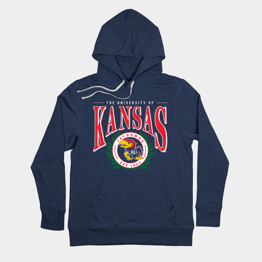 Homefield Kansas Jayhawks Crest 1865 Hoodie