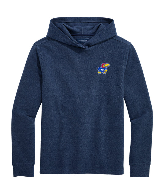 Vineyard Vines Kansas Jayhawk Logo Hoodie