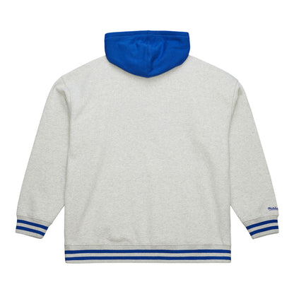 Mitchell & Ness Kansas Jayhawks Stripe Cuff Hoodie