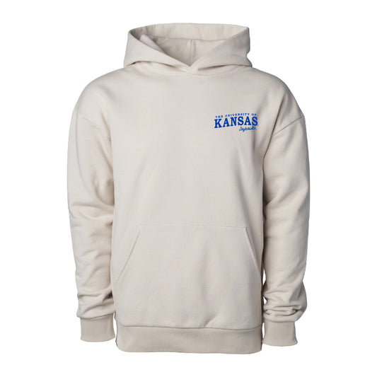 Kansas University Campus Back Hoodie