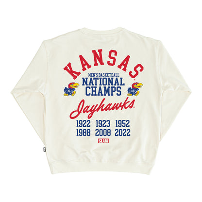 SLAM Kansas National Champions Years Crewneck