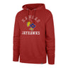 47 Brand Kansas Jayhawks Vault Wind Down Hoodie