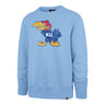 47 Brand Kansas Jayhawks Vault Headline Crewneck