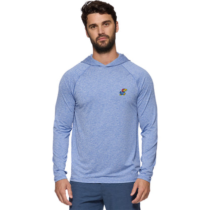 Flag & Anthem Kansas Jayhawks Victory Performance Hoodie