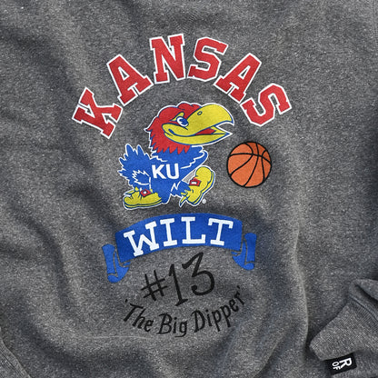 Roots of Fight Kansas Jayhawks Wilt Chamberlain Big Dipper Crewneck
