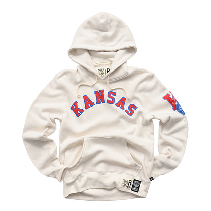 Roots of Fight Kansas Jayhawks Wilt Chamberlain Number Hoodie