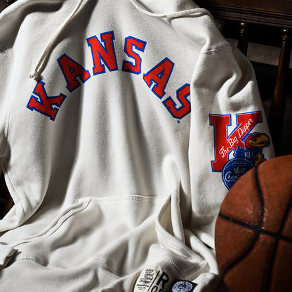 Roots of Fight Kansas Jayhawks Wilt Chamberlain Number Hoodie