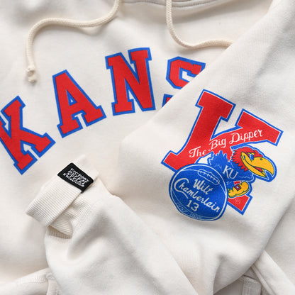 Roots of Fight Kansas Jayhawks Wilt Chamberlain Number Hoodie