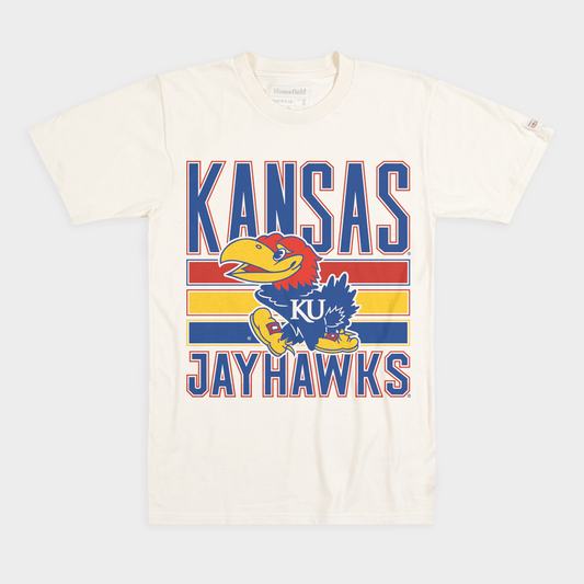 Homefield Kansas Jayhawks Team Stripe Tee